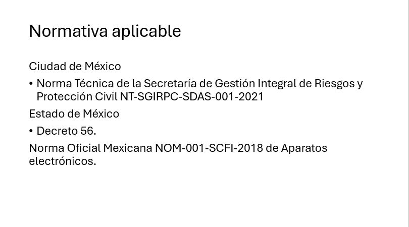 NORMATIVA APLICABLE