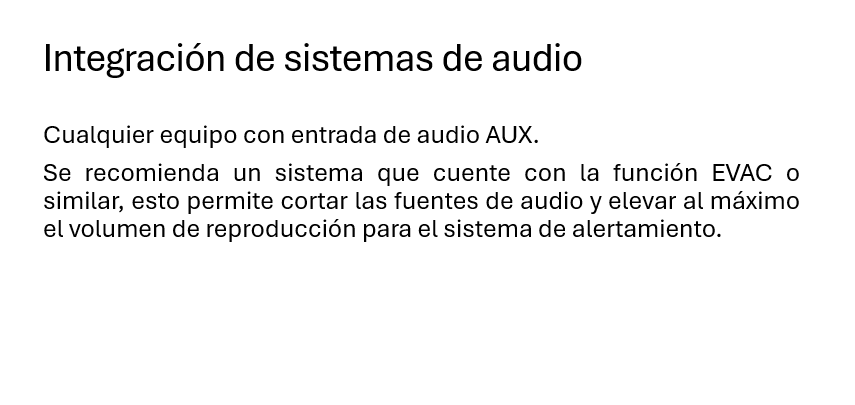 INTEGRACION DE SISTEMAS DE AUDIO