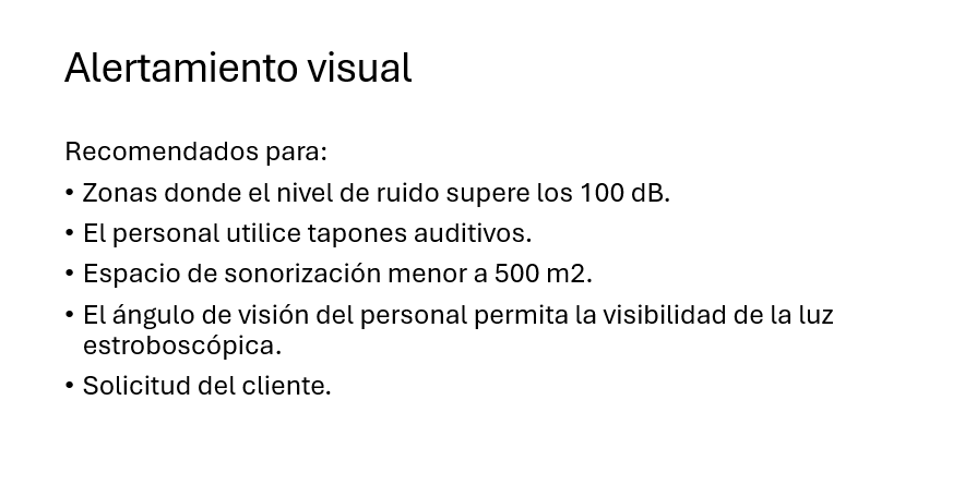 ALERTAMIENTO VISUAL