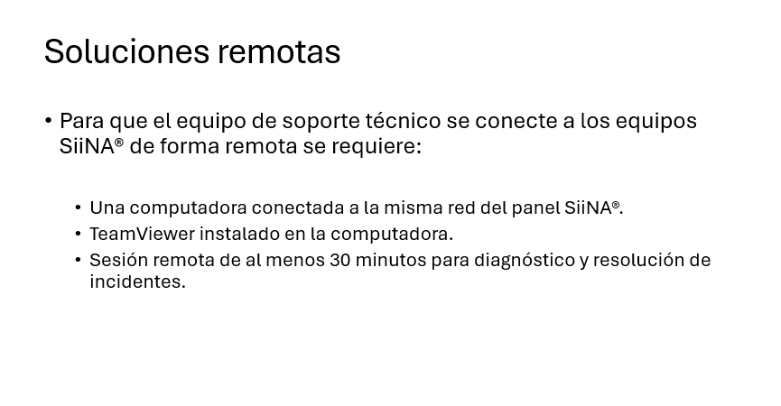 SOLUCIONES REMOTAS